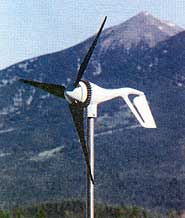 Conserving wind power.